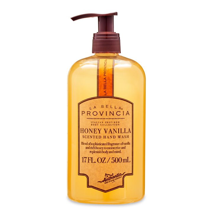 La Bella Honey Vanilla 17oz 2 Piece Hand Care Set