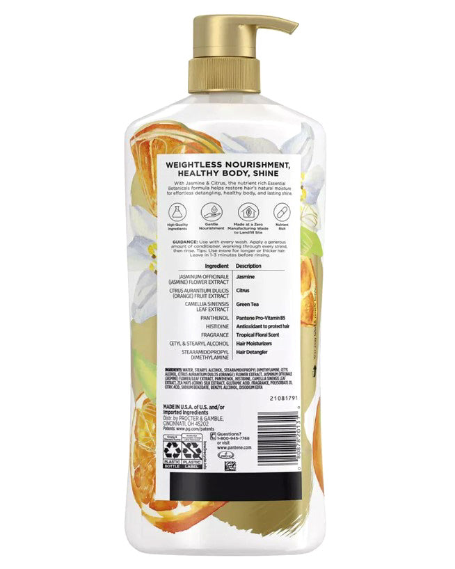 Pantene Essential Jasmine and Citrus Conditioner