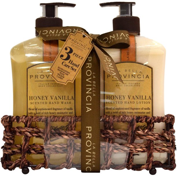 La Bella Provincia Honey Vanilla 3 Piece Hand Care Set