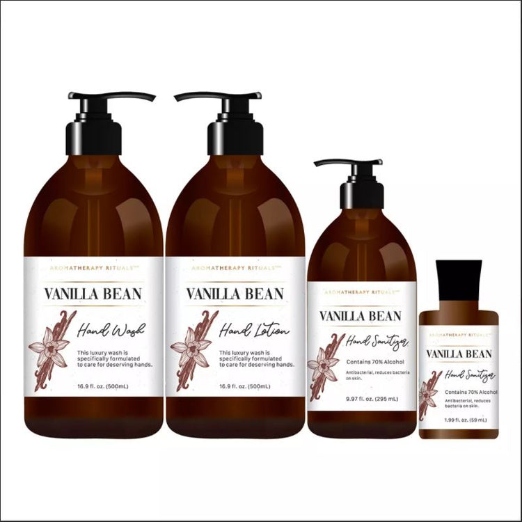 Aromatherapy Rituals Vanilla Bean 5 Piece Caddy Set