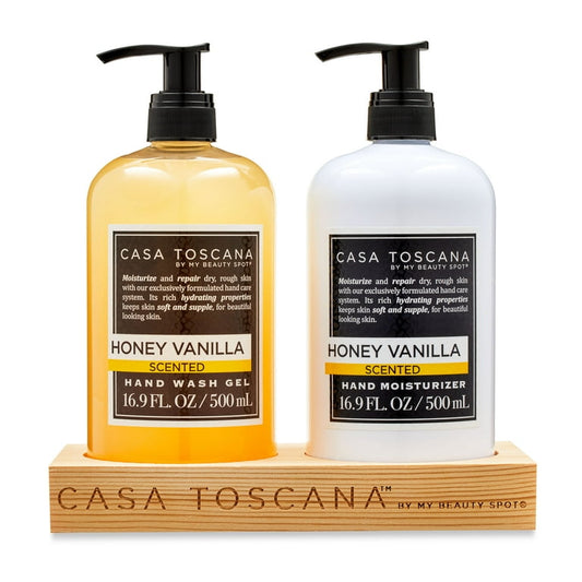 Casa Toscana Honey Vanilla 3 Piece Hand Care Set